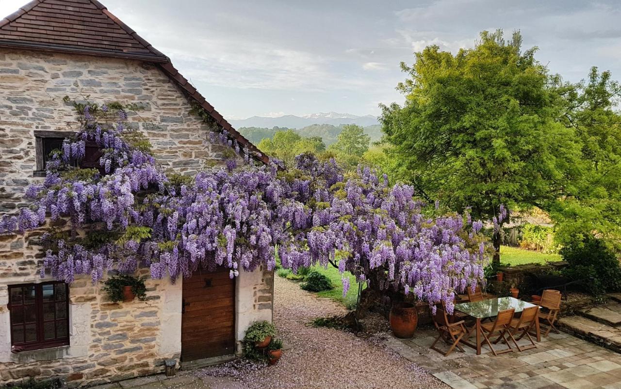 Chambres D'Hotes Secret Pyrenees Lasseube Exteriör bild
